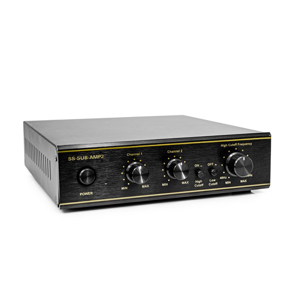 SyncSound Stereo Subwoofer Amplifier – 300 Watts at 8 Ohms