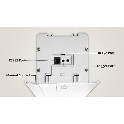 Severtson ST169112CW Spirit Series Tab Tension 112\\" 16:9 Projection Screen, Cinema White