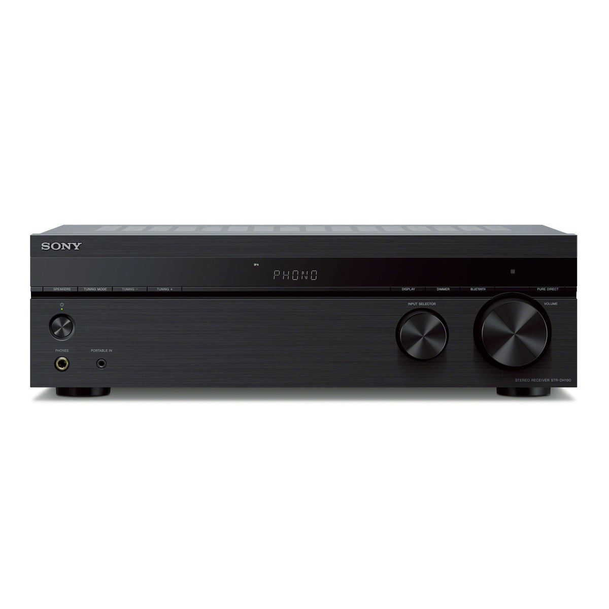 Sony Stereo Receiver Phono Input and Bluetooth® Connectivity | STR-DH190