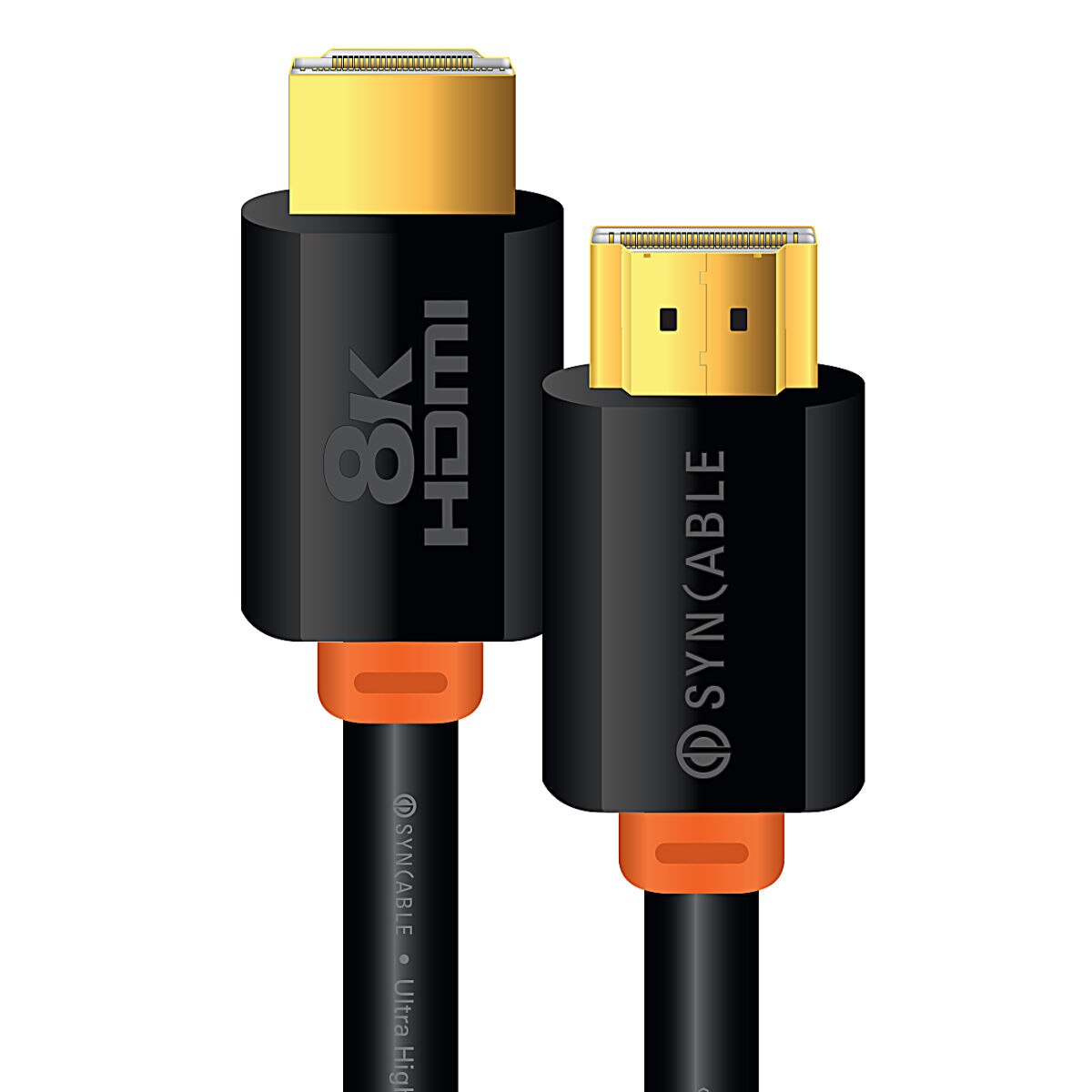 SynCable Ultra High Speed HDMI V2.1 8K at 60Hz 48 Gb/s UHD HDR – 4M