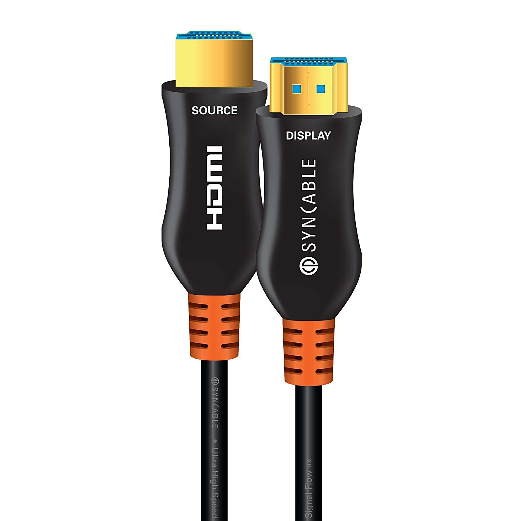 SynCable HDMI 2.0 Active Optical Cable – 4K @60Hz 18 Gb/s c(UL) – FT4 – 30m