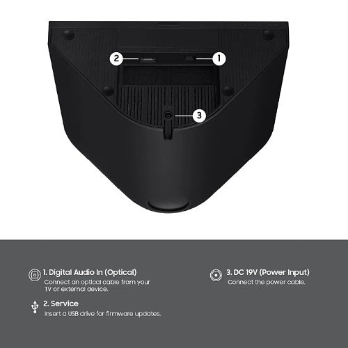 Samsung HW-LS50H/ZC Music Studio 5 Dolby Atmos Smart Speaker with Q-Symphony, Wi-Fi, and Bluetooth, Black (2026)