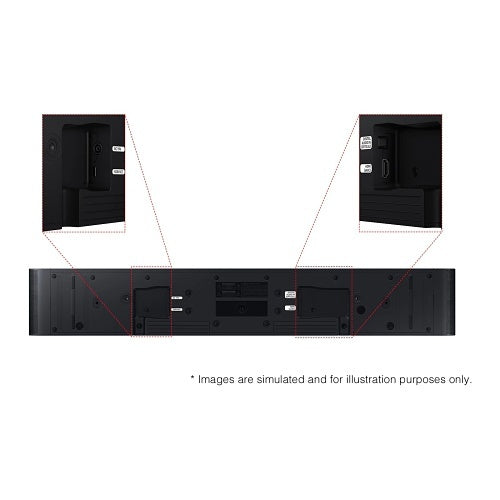Samsung HW-S60D/ZC Wireless Dolby Atmos 5.0-Channel Soundbar, All-in-One, Wi-Fi and Bluetooth