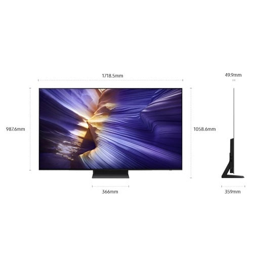 Samsung QN77S90FAFXZC 77\\" OLED S90F 4K Vision AI Smart TV