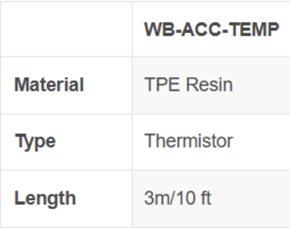 WattBox Temperature Sensor Accessory