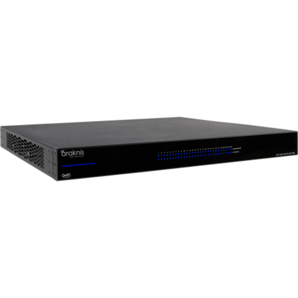 Araknis Networks 420 Series L3 Managed Partial Multi-gig Switch with Full PoE | 24 Plus 4 Rear Ports