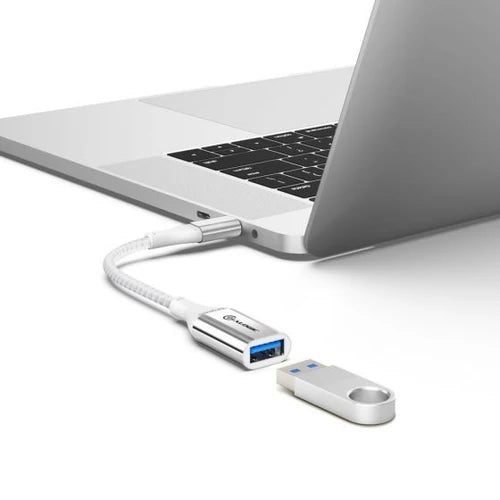 Alogic Adapter USB-C Male to USB-A Female 3.1 6in Ultra- Silver