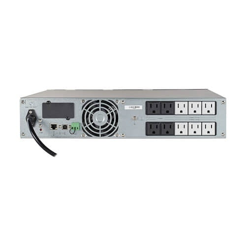 Eaton Tripp Lite 5P750RC Line-Interactive UPS, 5-15P, 10x 5-15R Outlets, 16\\" Depth, True Sine Wave, Cybersecure Network Card Option, 2U