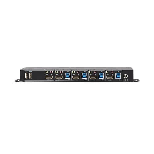 Eaton Tripp Lite B005-HUA4 4-Port HDMI/USB KVM Switch, HDR, HDCP 2.2, IR, USB Sharing, Supports UHD Resolutions up to True 4K at 60 Hz (4:4:4) for Crystal Clear Video