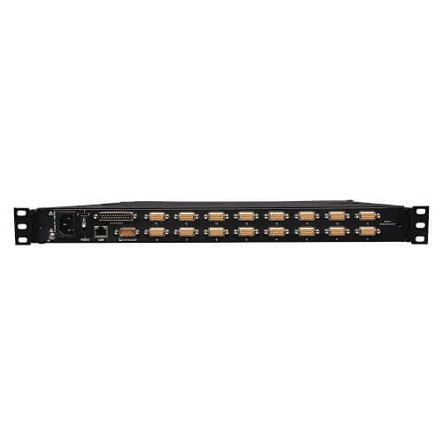Eaton Tripp Lite B020-U16-19-IP NetDirector 16-Port, 1U Rack-Mount Console, IP KVM Switch with 19\\" LCD