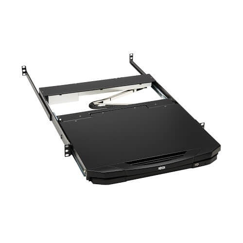 Eaton Tripp Lite B021-SWHD-K 1U Rack-Mount Short-Depth HDMI KVM Console, KVM Switch with 18.5\\" LCD