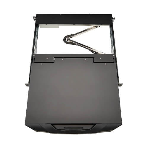 Eaton Tripp Lite B021-SWHD-K 1U Rack-Mount Short-Depth HDMI KVM Console, KVM Switch with 18.5\\" LCD