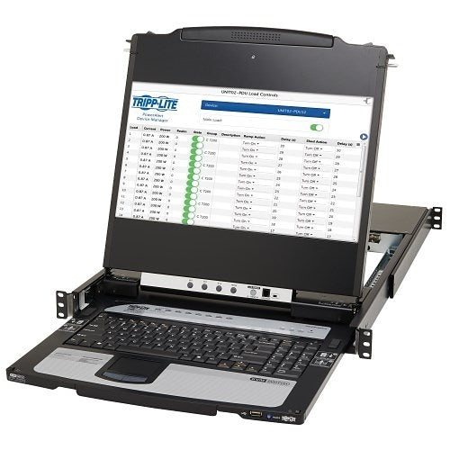 Eaton Tripp Lite B030-DP08-17D DPT KVM CONS SWCH 8PT-17IN LCD RAIL