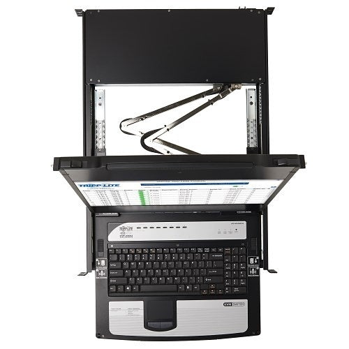 Eaton Tripp Lite B030-DP08-17D DPT KVM CONS SWCH 8PT-17IN LCD RAIL