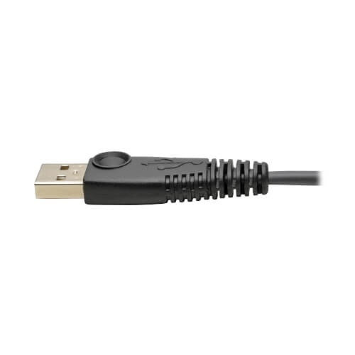 Eaton Tripp Lite B032-VU1 KVM Console to USB 2.0 Portable Laptop Crash Cart Adapter with File Transfer and Video Capture, 1920 1200 at 60 Hz