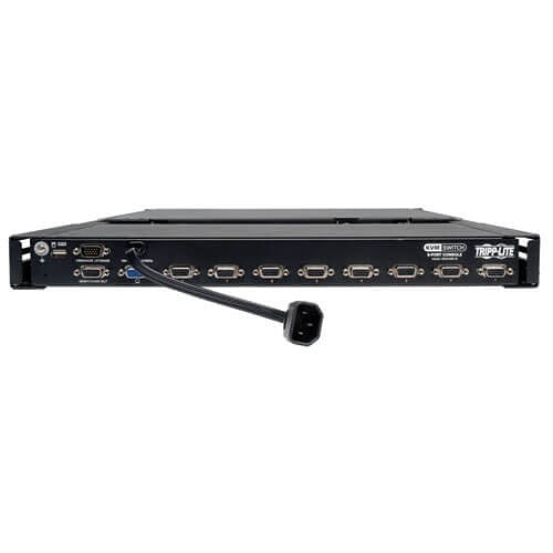 Eaton Tripp Lite B040-008-19 NetController 8-Port 1U Rack-Mount Console KVM Switch with 19\\" LCD