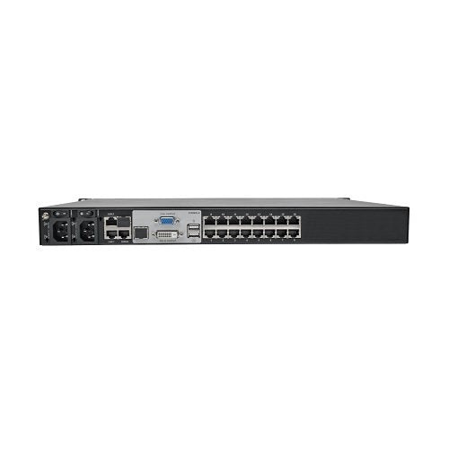 Eaton Tripp Lite B064-016-02-IPG NetDirector 16-Port, CAT5 KVM Over IP Switch, Virtual Media, Remote and Local User, 1U Rack-Mount, TAA