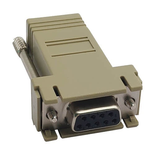 Eaton Tripp Lite B090-A9F-X Modular Serial Adapter Crossover Wiring (DB9 to RJ45 F)