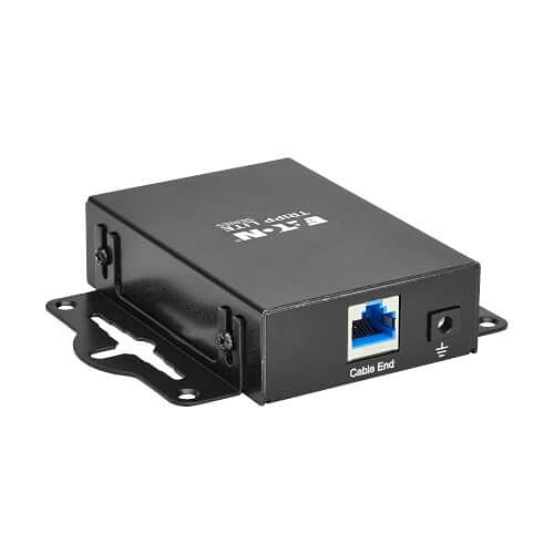 Eaton Tripp Lite B110-SP-POE-1 In-Line PoE Surge Protector - 1 Gbps, Cat5e/6, Metal Case, IEC Compliant, TAA