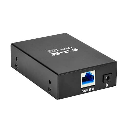 Eaton Tripp Lite B110-SP-POE-1 In-Line PoE Surge Protector - 1 Gbps, Cat5e/6, Metal Case, IEC Compliant, TAA