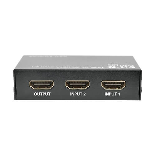 Eaton Tripp Lite B119-002-UHD 2-Port HDMI Switch with Remote Control, 4K at 60 Hz, 4:4:4, HDR, 3D, HDCP 2.2, EDID