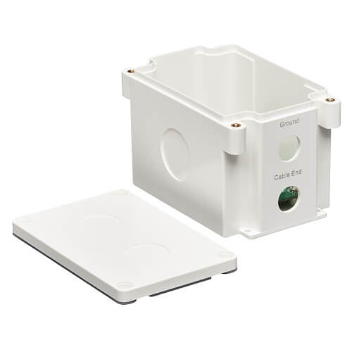 Eaton Tripp Lite B110-SP-CAT-OD2 Outdoor In-Line PoE Surge Protector, IP68 Rated, 1 Gbps, Cat5e/6, IEC Compliant, 110 Punch Down