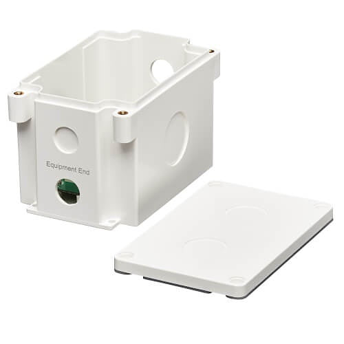 Eaton Tripp Lite B110-SP-CAT-OD2 Outdoor In-Line PoE Surge Protector, IP68 Rated, 1 Gbps, Cat5e/6, IEC Compliant, 110 Punch Down