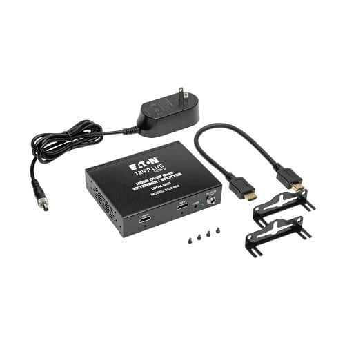 Eaton Tripp Lite B126-004 4-Port HDMI over CAT5/CAT6 Extender/Splitter, Box-Style Transmitter for Video and Audio, 1080P at 60 Hz, up to 200\', TAA