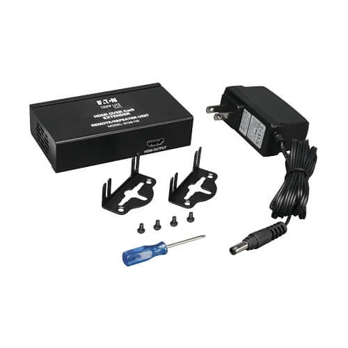 Eaton Tripp Lite B126-110 HDMI over CAT5/6 Extender, Box-Style Remote Repeater for Video / Audio, Up to 125\' (38m), TAA