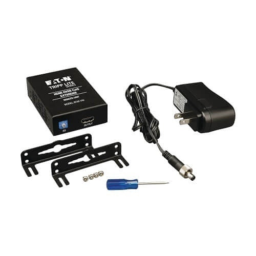 Eaton Tripp Lite B126-1A0 HDMI Over CAT5/6 Extender, Box-Style Remote Receiver for Video/Audio, up to 150\' (45 m), TAA