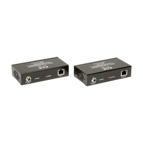 Eaton Tripp Lite B126-1A1SR HDMI Over CAT5/6 Extender Kit, Transmitter / Receiver, 4K, Serial and IR Control, Up to 328\' (100m), TAA