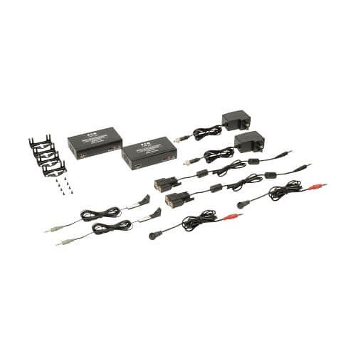 Eaton Tripp Lite B126-1A1SR HDMI Over CAT5/6 Extender Kit, Transmitter / Receiver, 4K, Serial and IR Control, Up to 328\' (100m), TAA