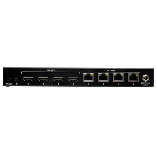 Eaton Tripp Lite B126-4X4 4x4 HDMI Matrix Splitter Switch Over CAT5/CAT6, Box Style Transmitter
