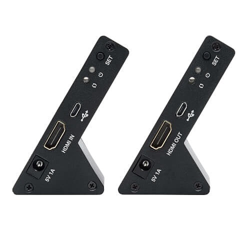Eaton Tripp Lite B127-1A1-WHD1 Wireless HDMI Extender Kit, Transmitter/Receiver, Zero Latency, 4K, 7.1 Audio, HDCP 2.2, up to 98\' (30 m) (Replace B126-1A1-WH and B126-1D1-WHD1)