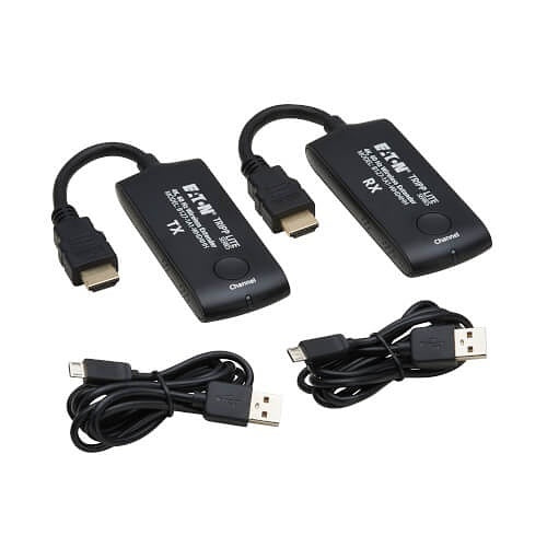 Eaton Tripp Lite B127-1A1-WHD4HH HDMI over Wireless Extender Kit 4K 60Hz Transmitter and Receiver, 65\'