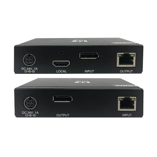 Eaton Tripp Lite B127A-1A1-BDBD DisplayPort over CAT6 Extender Kit, KVM Support, USB, 4K at 30Hz