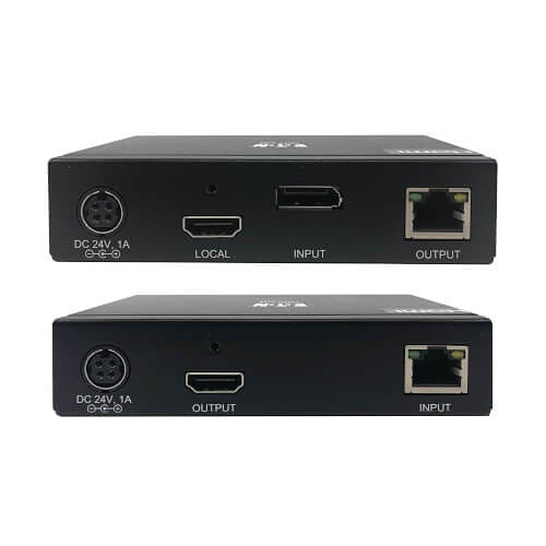 Eaton Tripp Lite B127A-1A1-BDBH DisplayPort to HDMI over Cat6 Extender Kit, KVM Support
