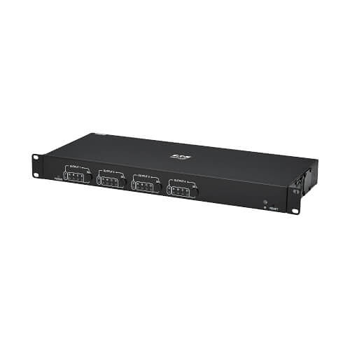 Eaton Tripp Lite B127A-4X4-BH4PH 4x4 HDMI Over CAT6 Matrix Switch Kit, Switch/4x Pigtail Receivers, 4K 60 Hz, HDR, 4:4:4, PoC, 230\' (70.1m)