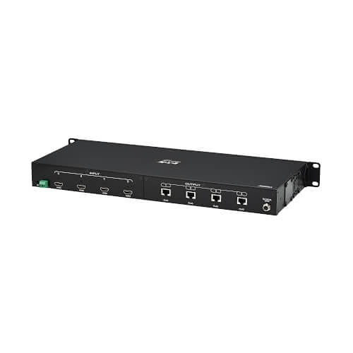 Eaton Tripp Lite B127A-4X4-BH4PH 4x4 HDMI Over CAT6 Matrix Switch Kit, Switch/4x Pigtail Receivers, 4K 60 Hz, HDR, 4:4:4, PoC, 230\' (70.1m)