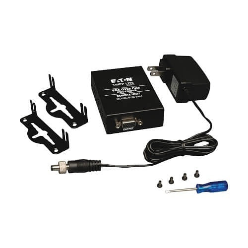 Eaton Tripp Lite B132-100-1 VGA Over CAT5/6 Extender, Box-Style Receiver for Video, up to 1000\' (305 m), TAA