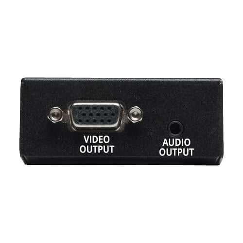 Eaton Tripp Lite B132-100A VGA Over CAT5/6 Extender, Box-Style Receiver for Video Audio, up to 1000\' (305m)
