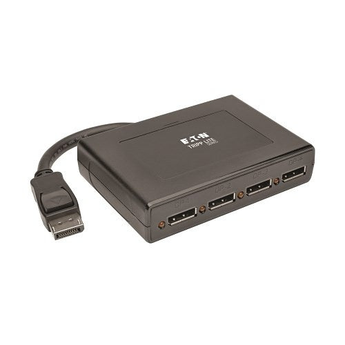 Eaton Tripp Lite B156-004-V2 4-Port 4K DisplayPort Multi-Monitor Splitter, MST Hub, 60Hz, TAA