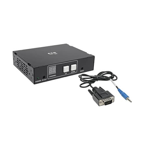 Eaton Tripp Lite B160-001-HDSI DVI/HDMI Over IP Extender Transmitter Over CAT5/CAT6, RS-232 Serial and IR Control, 1920 1080 (1080P), 328\' (100 m), TAA