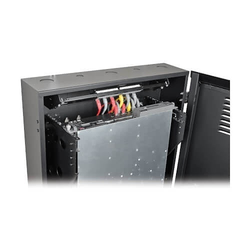 Eaton Tripp Lite SRWF2U36 SmartRack 2U Low-Profile Vertical-Mount Server-Depth Wall-Mount Rack Enclosure Cabinet