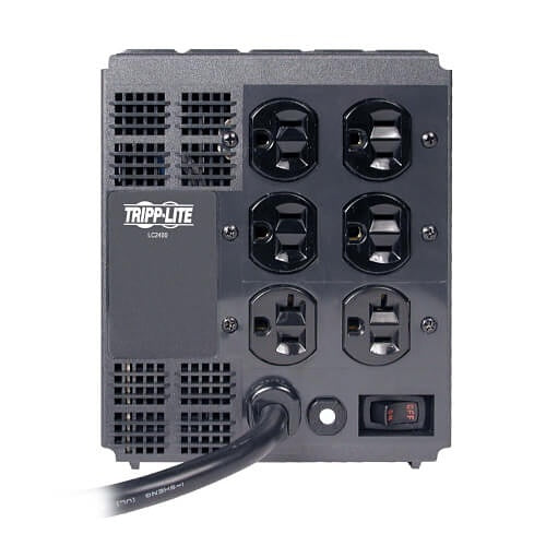 Eaton Tripp Lite LC2400 Power Conditioner with Automatic Voltage Regulation, AC Surge Protection, 6-Outlets, 2400W, 120V