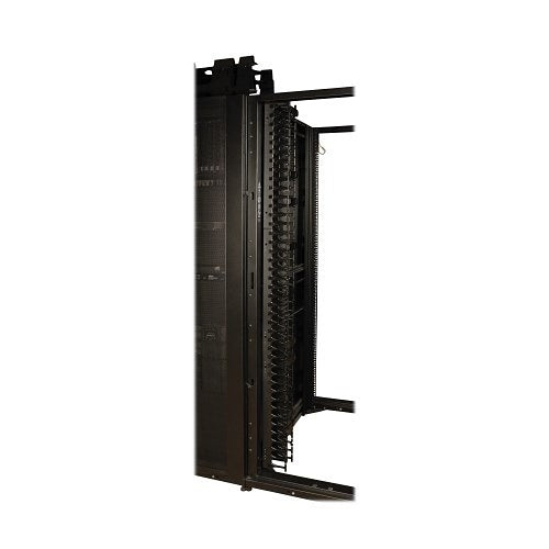 Eaton Tripp Lite SR42UBWDVRT 42U SmartRack Wide Standard-Depth Rack Enclosure Cabinet with 2 Pre-Installed SRCABLEVRT3, Sides and doors
