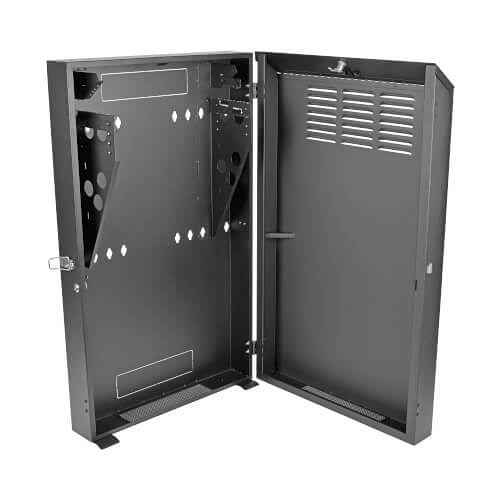 Eaton Tripp Lite SRWF4U36 SmartRack 4U Low-Profile Vertical-Mount Server-Depth Wall-Mount Rack Enclosure Cabinet