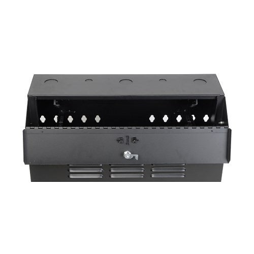 Eaton Tripp Lite SRWF4U SmartRack 4U Low-Profile Vertical-Mount Switch-Depth Wall-Mount Rack Enclosure Cabinet