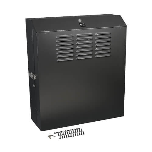 Eaton Tripp Lite SRWF5U SmartRack 5U Low-Profile Vertical-Mount Switch-Depth Wall-Mount Rack Enclosure Cabinet