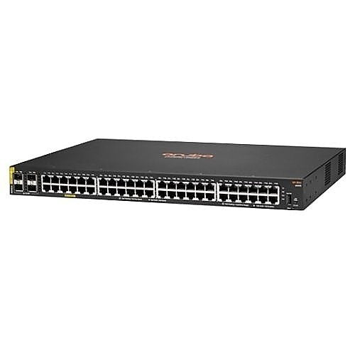 HPE 6837662 CX 6000 Series Entry Level Access Switch, 48-Port 10/100/1000BASE-T, 4-Port 1G SFP, 370W